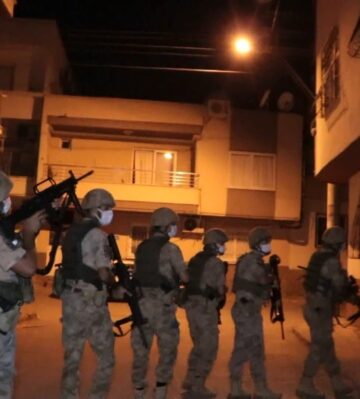 Mersin’de terör operasyonu: 1 gözaltı